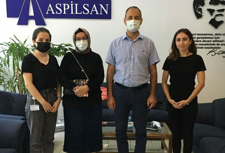 Bölüm öğretim üyelerimiz yaz stajı Kapsamında eğitimlerini sürdüren öğrencilerimizi işyerlerinde ziyaret ettiler.