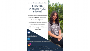 Öğrencilerimizden Canfes Öngül' ün Bölümümüz ile İlgili Düşünceleri