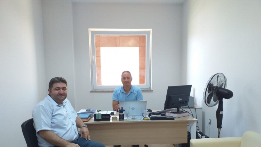 IDF Danışmanlık ve Mühendislik Hizmetleri Genel Müdürü İzzet BAYRAKTAR Bölüm Başkanımız Prof. Dr. Erkan KÖSE'yi Ziyaret Etmişlerdir