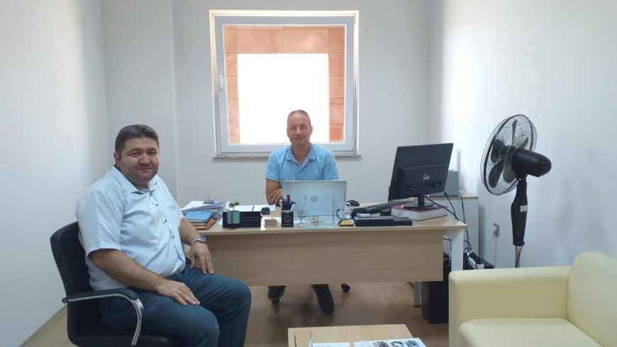 IDF Danışmanlık ve Mühendislik Hizmetleri Genel Müdürü İzzet BAYRAKTAR Bölüm Başkanımız Prof. Dr. Erkan KÖSE'yi Ziyaret Etmişlerdir