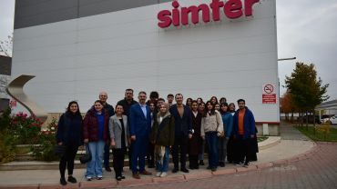 Teknik Gezi kapsamında üniversite-sanayi birlikteliği çerçevesinde işbirliği içerisinde olduğumuz Sersim / Simfer - Kayseri Serbest Bölge Ziyareti