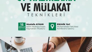 CV Hazırlama ve Mülakat Teknikleri