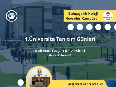 Bahçeşehir Koleji Nevşehir Kampüsü 1. Üniversite Tanıtım Günleri