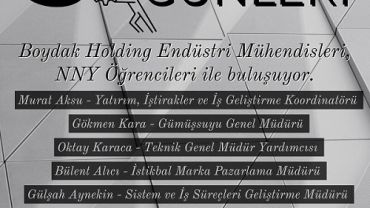 3. Endüstri Mühendisliği Kariyer Günü Etkinliği